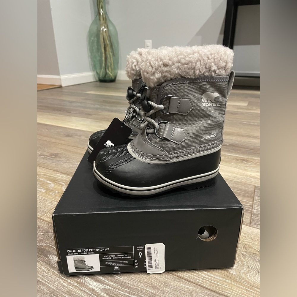 Kids Sorel winter boot Yoot Pac Nylon WP, new in box